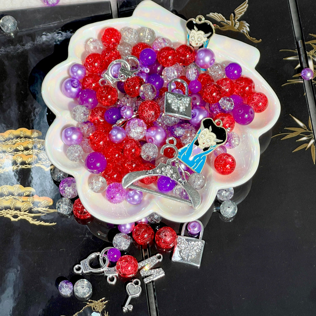 Princess Series Glass Beads Box