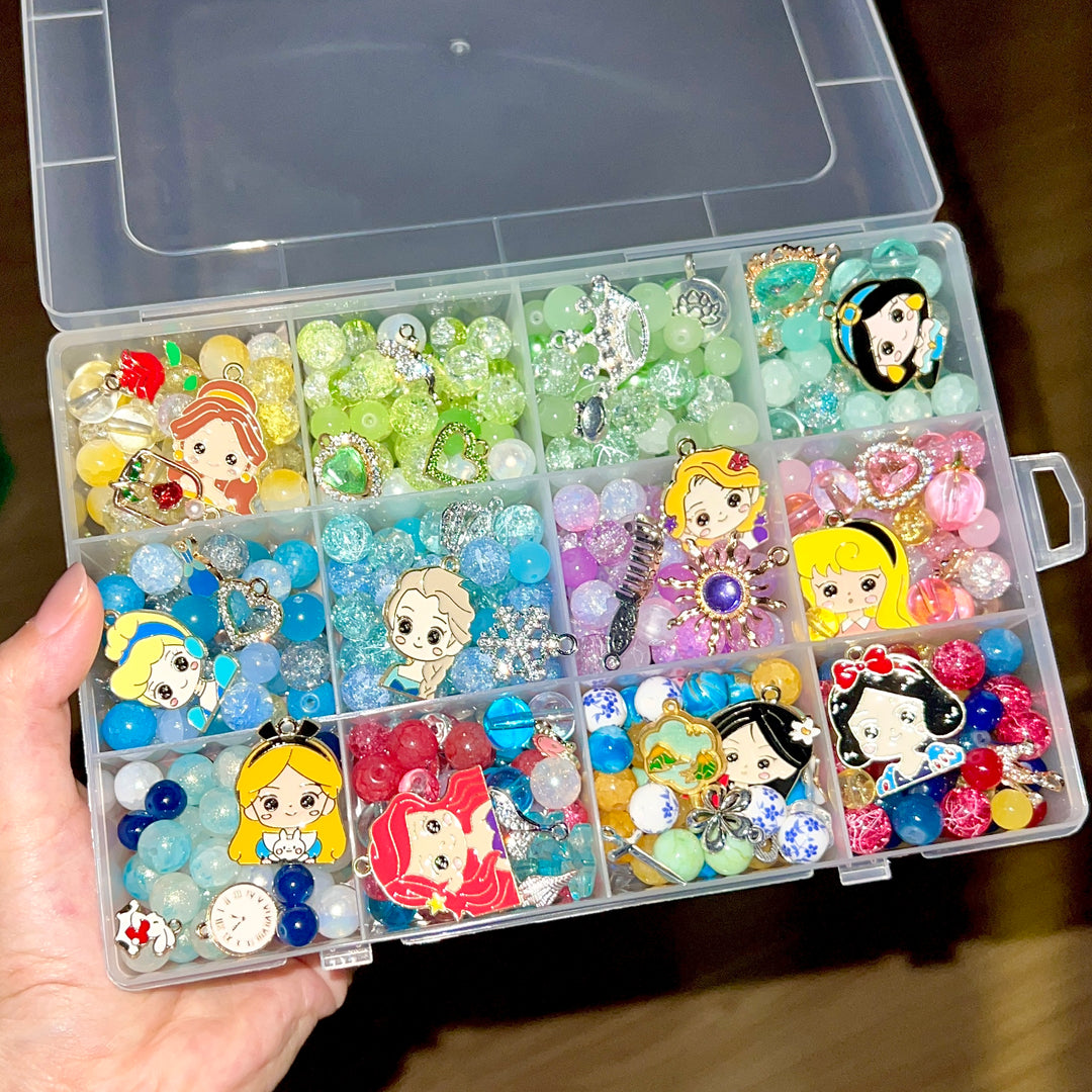 Princess Series Glass Beads Box