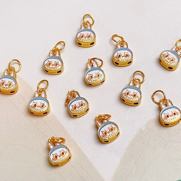 S925 LABUBU Charms