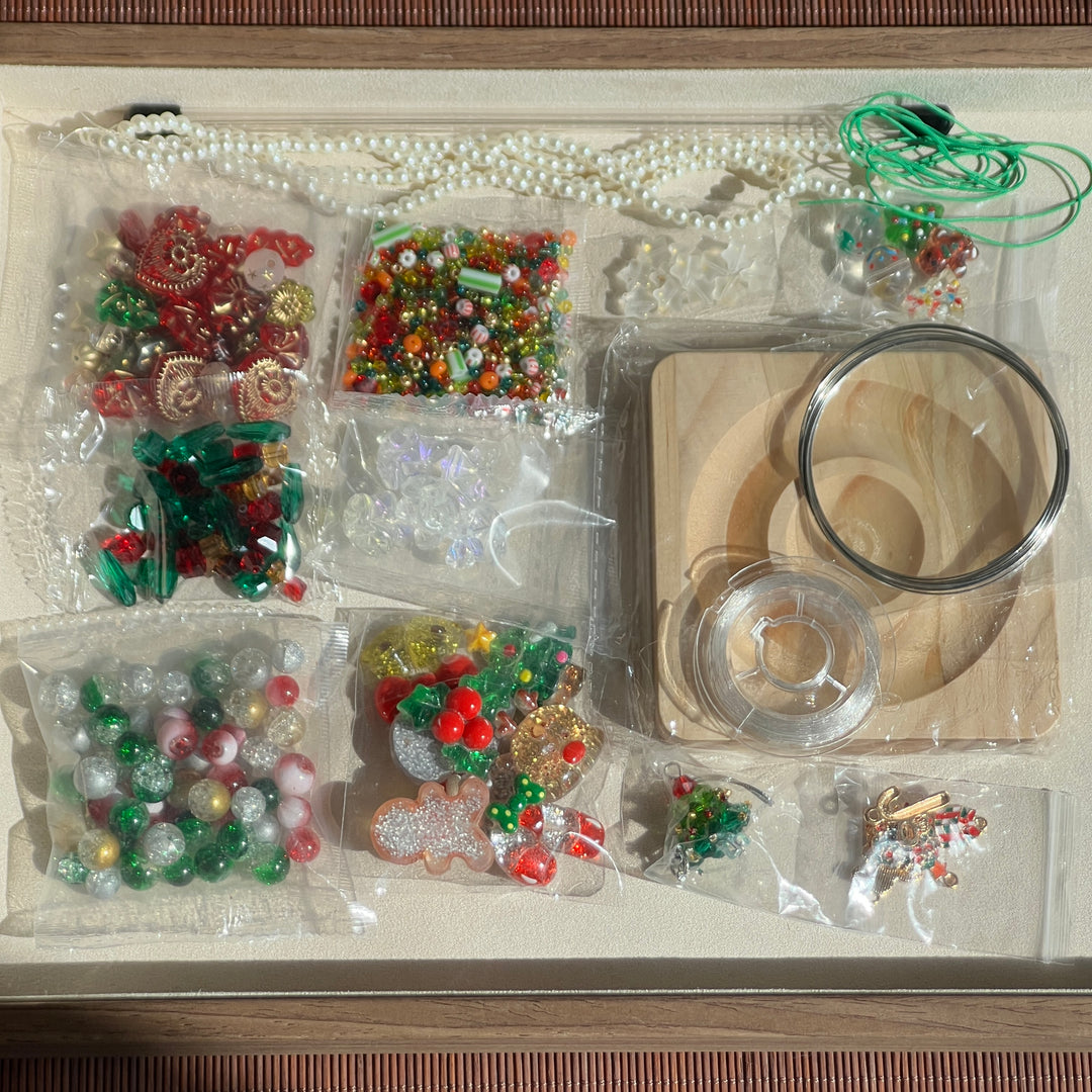 Christmas DIY Bead Kit – Complete Set for Holiday Crafts